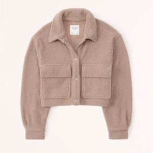 Cropped Sherpa Jacket
